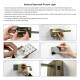 Image of Slimline Small Battery Operated LED Picture Light