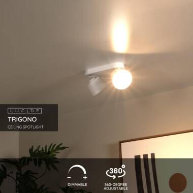 Image of Lucide Trigono 2 Light Bar Spotlight