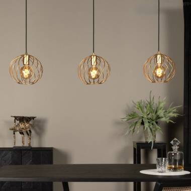 Image of Lucide Danza 3 Light Bar Pendant