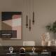 Image of Lucide Margary 3 Light LED Cascade Ceiling Pendant Light