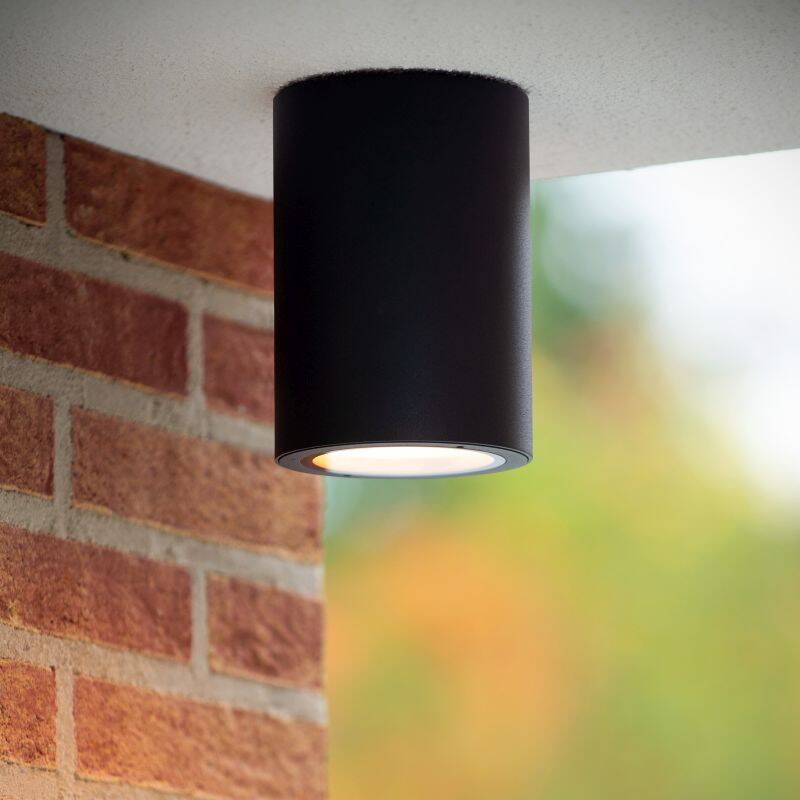 Image of Lucide Volantis Outdoor Single Ceiling Spotlight