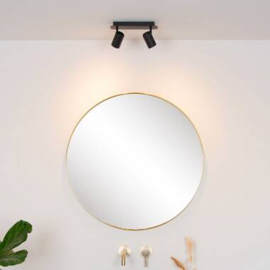 Image of Lucide Lennert 2 Light LED Spotlight Plate