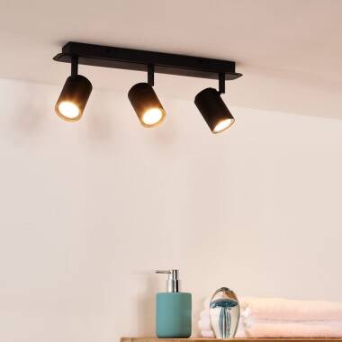 Image of Lucide Lennert 3 Light LED Spotlight Plate