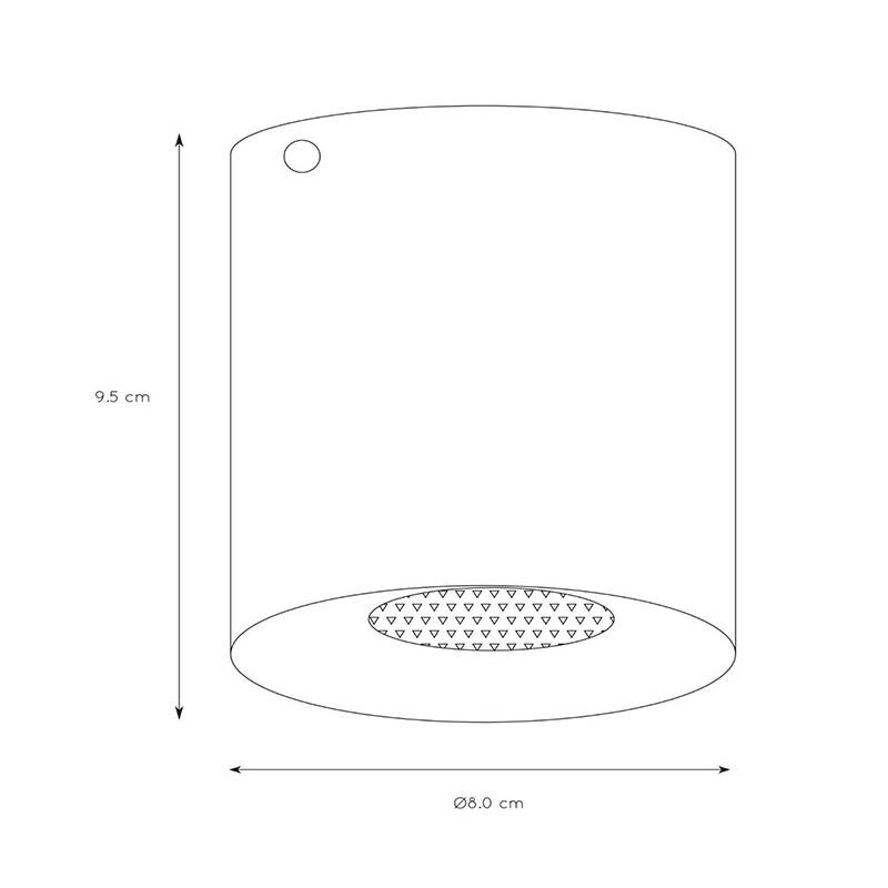 Image of Lucide Bodi Ceiling Spotlight