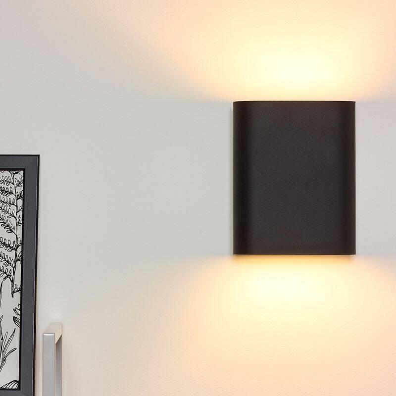 Image of Lucide Ovalis Up & Down Wall Light