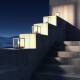 Image of Lucide Claire Square Outdoor Pedestal Light