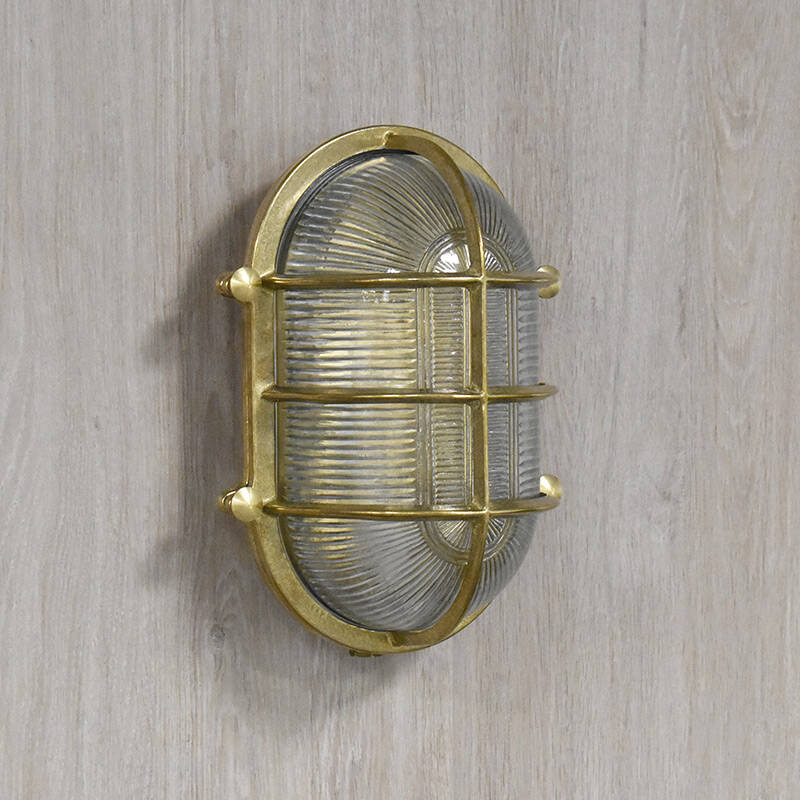 Image of Westport Coastal Bow Outdoor Flush Wall Light