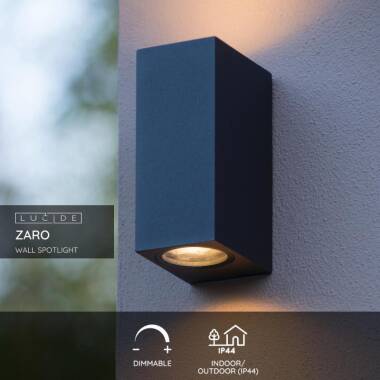 Image of Lucide Zaro Outdoor Up & Down Wall Light
