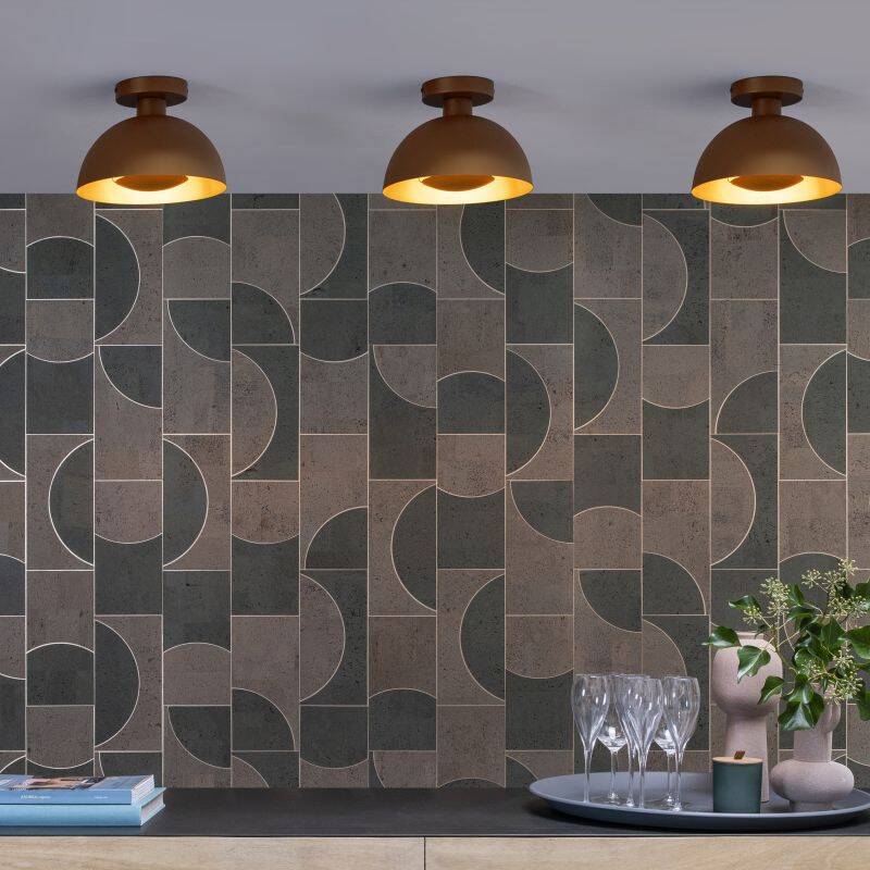 Image of Lucide Siemon Semi-Flush Ceiling Light