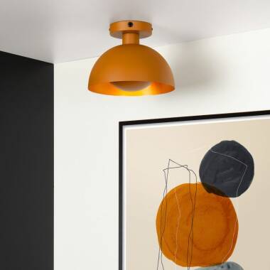 Image of Lucide Siemon Semi-Flush Ceiling Light