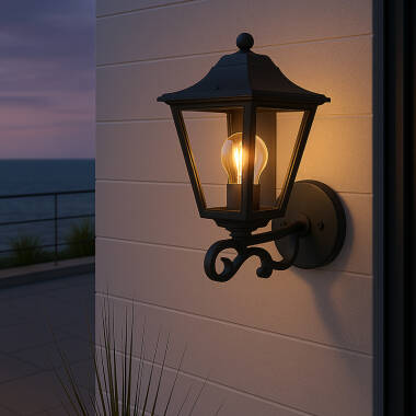 Image of Edit Coastal Tidal Outdoor Lantern Wall Light