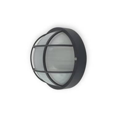 Image of Edit Coastal Lulworth Outdoor Round Bulkhead Wall Light