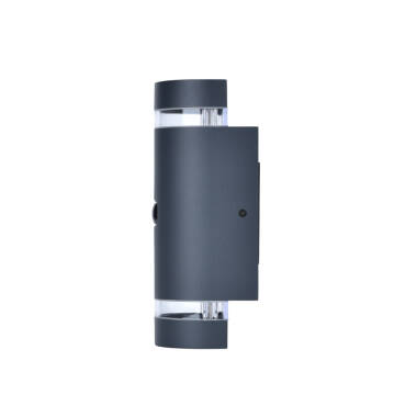 Image of Lutec Focus Outdoor Up & Down Wall Light with PIR Sensor