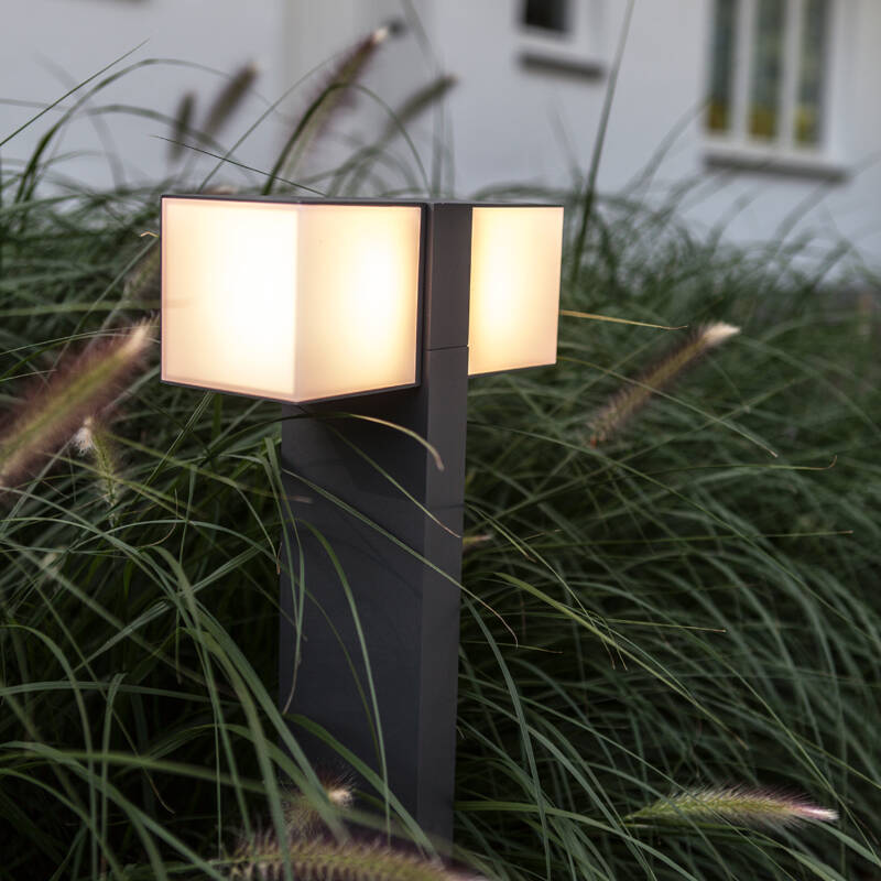 Image of Lutec Cuba 2 Light Adjustable LED Outdoor Bollard Light