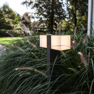 Image of Lutec Cuba 2 Light Adjustable LED Outdoor Bollard Light