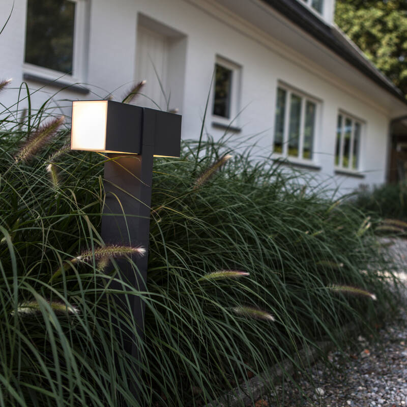 Image of Lutec Cuba 2 Light Adjustable LED Outdoor Bollard Light