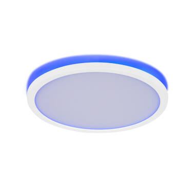 Image of Sylvania Sylradiance Smart 22W RGB + CCT Dimmable LED Flush Light