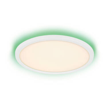 Image of Sylvania Sylradiance Smart 22W RGB + CCT Dimmable LED Flush Light