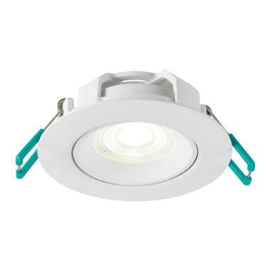 Image of Sylvania Sylspot Neos 10 x 4.8W Recessed Cool White Non-Dimmable LED Adjustable Downlight - White