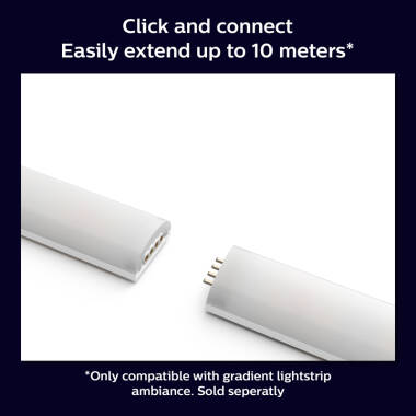 Image of Philips Hue Gradient 1M Multi Colour Smart LED Strip