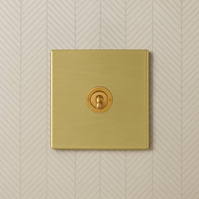 Image of Edit Hartland Screwless 2 Gang Two Way Toggle Switch