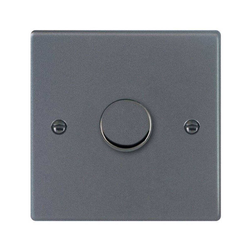 Image of Edit Hartland 2 Gang LED Two Way Rotary Dimmer Switch