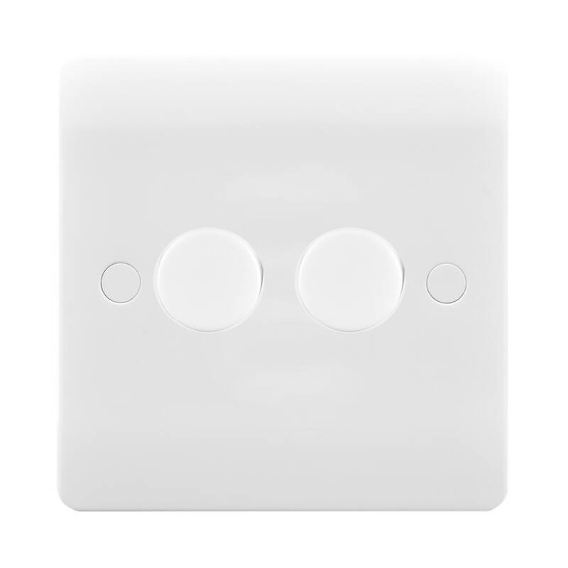 Image of Envirolight Verve 4 Gang LED Rotary Dimmer Switch