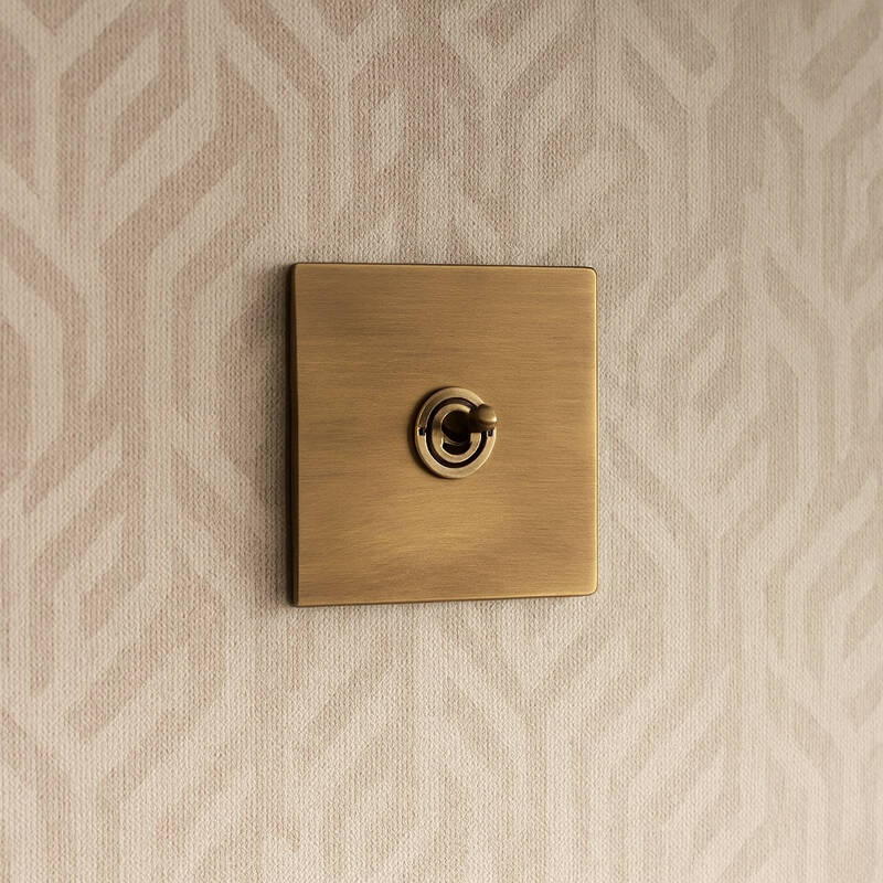 Image of Edit Hartland Screwless 2 Gang Two Way Toggle Switch