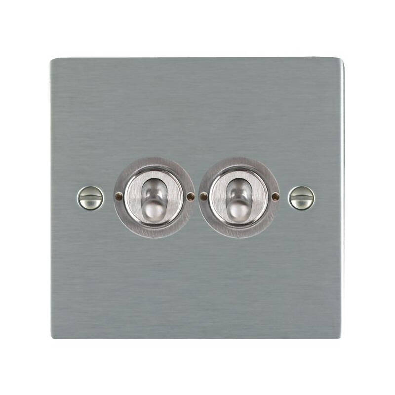 Image of Edit Sheer 2 Gang Two Way Toggle Switch