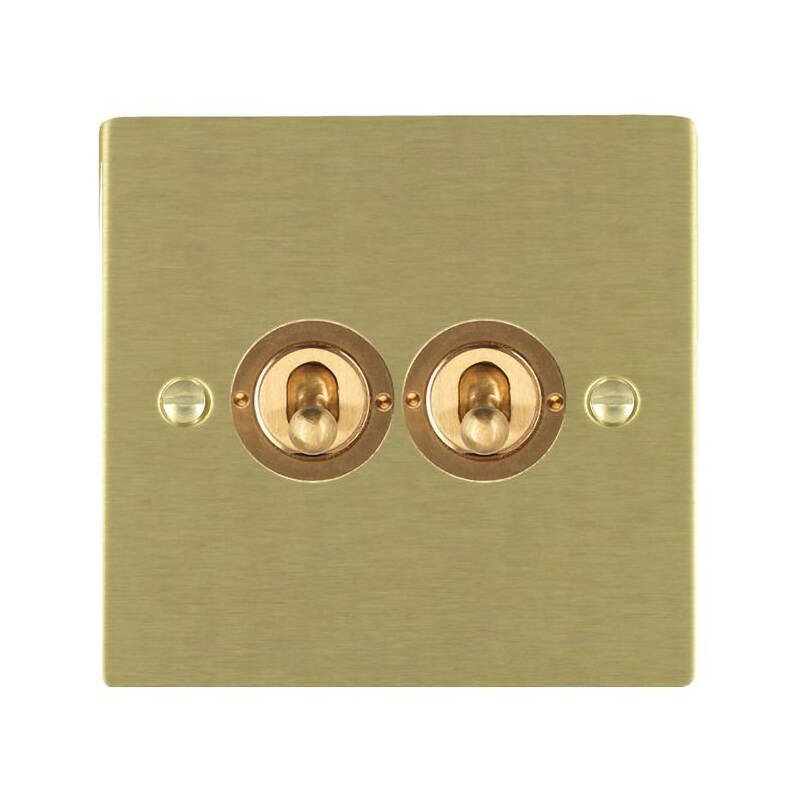 Image of Edit Sheer 2 Gang Two Way Toggle Switch