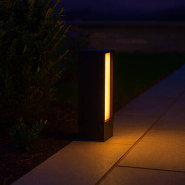 Image of Easyfit 12V Garden Lights - Camellia LED Outdoor Pathway Bollard Light Kit - 6 Lights