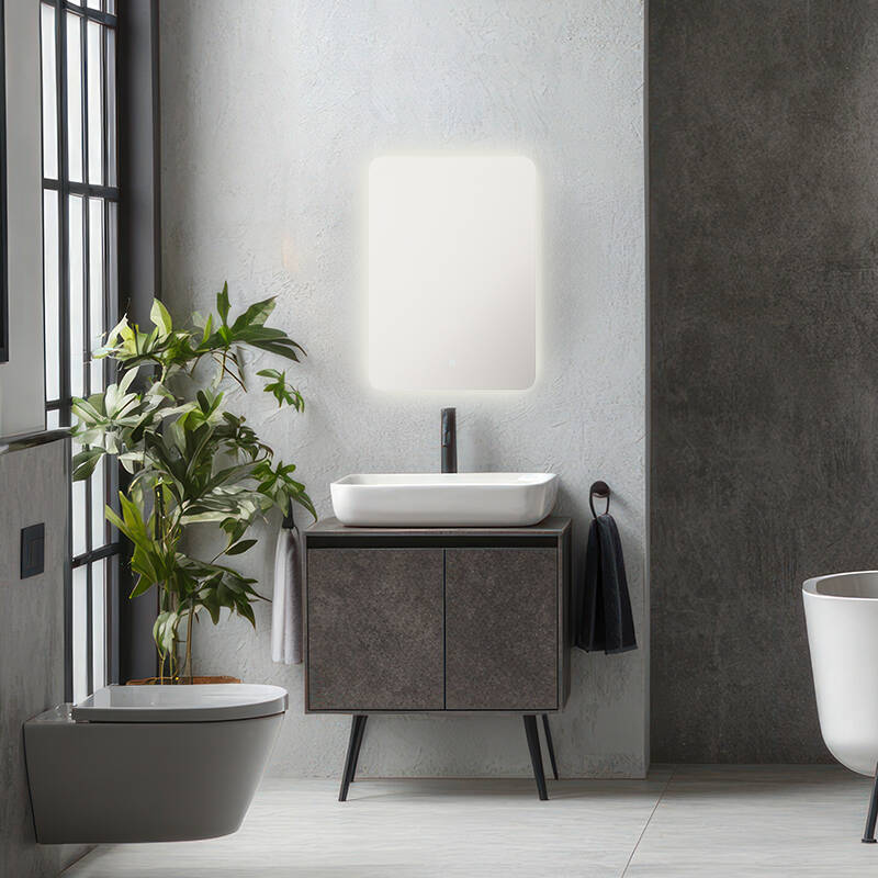 Image of Edit Kairo Selectable LED Illuminated Bathroom Mirror Light