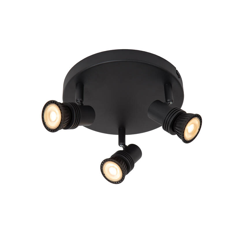 Image of Lucide Kianti 3 Light Ceiling Spotlight Plate