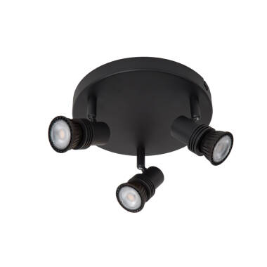 Image of Lucide Kianti 3 Light Ceiling Spotlight Plate