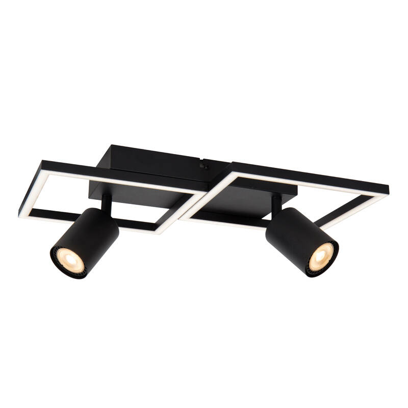 Image of Lucide Arianne 2 Light Flush Ceiling Light