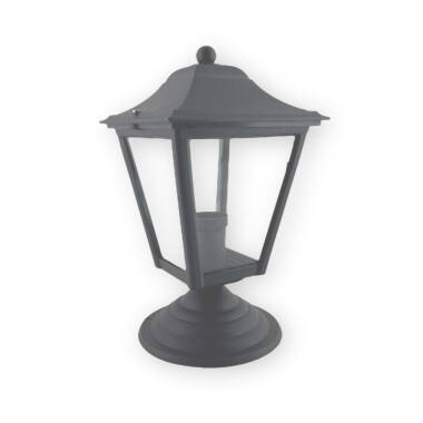 Image of Edit Coastal Mullion Outdoor Pedestal Light