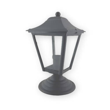 Image of Edit Coastal Mullion Outdoor Pedestal Light