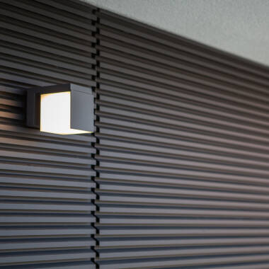 Image of Lutec Cuba LED Adjustable Outdoor Flush Wall Light