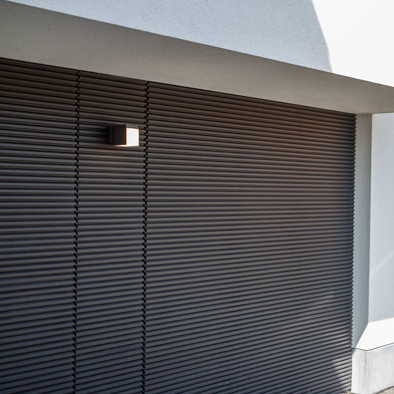 Image of Lutec Cuba LED Adjustable Outdoor Flush Wall Light