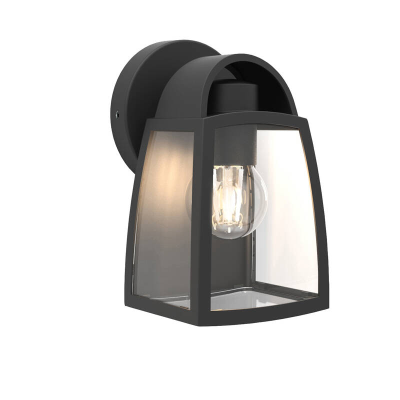 Image of Lutec Kelsey 120 Outdoor Lantern Wall Light