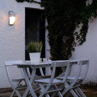 Image of Lutec City Outdoor Flush Wall Light