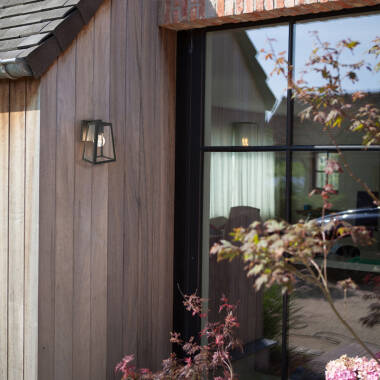 Image of Lutec Fia Outdoor Lantern Wall Light