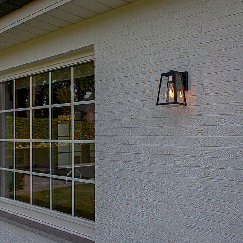 Image of Lutec Fia Outdoor Lantern Wall Light