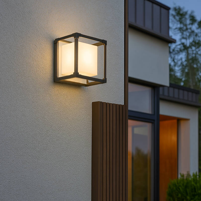 Image of Edit Tinos LED Outdoor Flush Wall Light