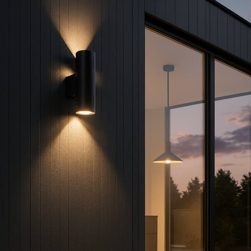 Image of Westport Kembal Outdoor Up & Down Wall Light