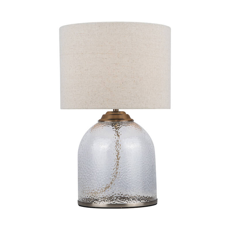 Image of Wisteria Olive Glass Table Lamp