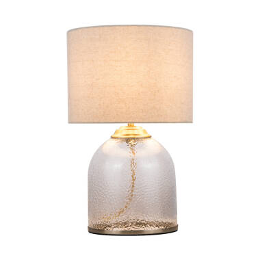 Image of Wisteria Olive Glass Table Lamp