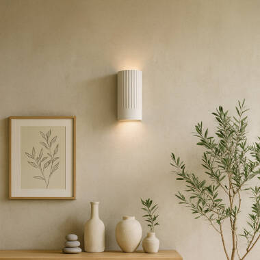 Image of Westport Colby Ceramic Up & Down Wall Light