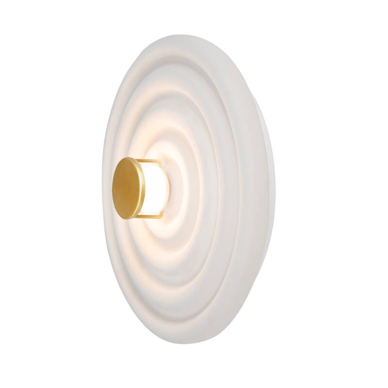 Image of Westport Alexandra LED Ceramic Flush Wall Light