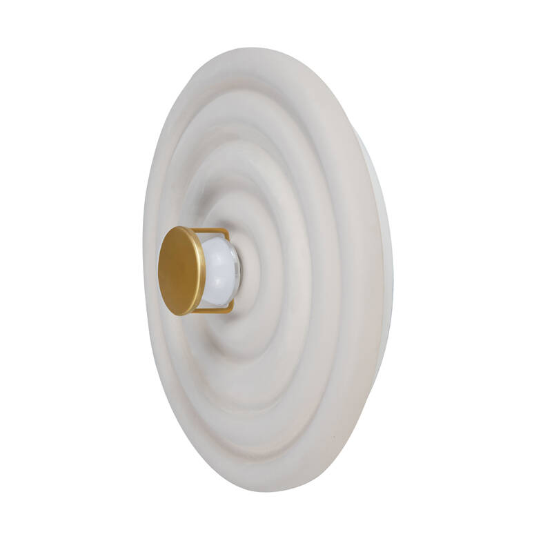 Image of Westport Alexandra LED Ceramic Flush Wall Light